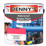 Denny's Waterpoof Paint For Ponds Colour- Powder Cherry Pink - Waterproof Fish-Safe Leakstop
