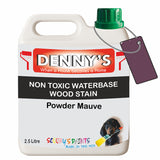 Denny's Stain Paint For Fences Colour- Powder Mauve - Weatherproof Uv-Safe Protect