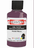 Denny's Floor Paint For Grip Coating Colour- Powder Mauve - Anti-Slip Hardwearing Safe