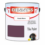 Denny's Tile Paint For Bathroom Tile Colour- Powder Mauve - Moistureproof Easy-Clean Makeover
