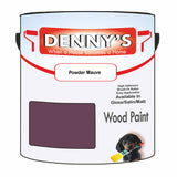 Denny's Wood Paint For Doors Colour- Powder Mauve - Scuffproof Weatherproof Smooth