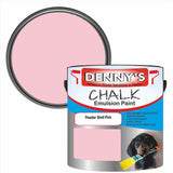 Denny's Chalk Paint For Ceilings Colour- Powder Shell Pink - Matte Stain-Hide Ceiling