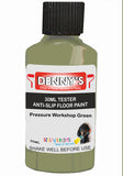 Denny's Floor Paint For Grip Coating Colour- Pressure Workshop Green - Anti-Slip Hardwearing Safe