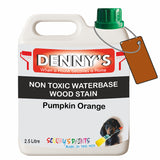 Denny's Stain Paint For Fences Colour- Pumpkin Orange - Weatherproof Uv-Safe Protect