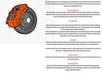 Brake Caliper Paint Fiat Pure orange How to Paint Instructions for use