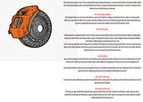 Brake Caliper Paint Rover Bright red orange How to Paint Instructions for use