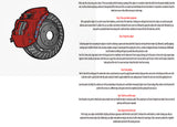 Brake Caliper Paint Citroen Flame red How to Paint Instructions for use