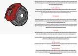 Brake Caliper Paint Mitsubishi Flame red How to Paint Instructions for use