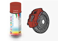 Brake Caliper Paint For Skoda Coral red Aerosol Spray Paint RAL3016