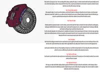 Brake Caliper Paint Acura Claret violet How to Paint Instructions for use