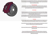 Brake Caliper Paint Rover Claret violet How to Paint Instructions for use