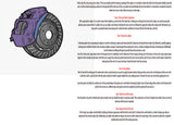 Brake Caliper Paint Rover Blue lilac How to Paint Instructions for use