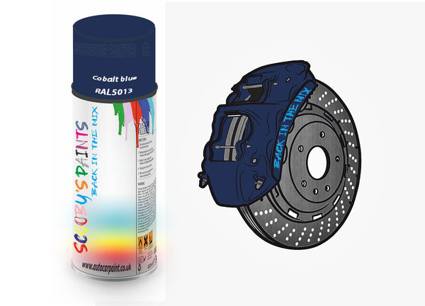 Brake Caliper Paint For Honda Cobalt blue Aerosol Spray Paint RAL5013