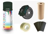 Brake Caliper Paint For Citroen Fir green preparation Bare Metal Paint