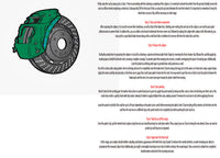 Brake Caliper Paint Kia Traffic green How to Paint Instructions for use
