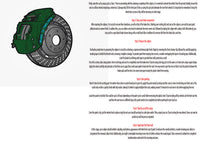 Brake Caliper Paint Skoda Pearl green How to Paint Instructions for use