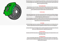 Brake Caliper Paint Porsche Luminous green How to Paint Instructions for use