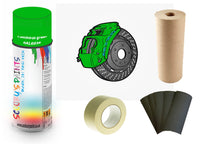 Brake Caliper Paint For Acura Luminous green preparation Bare Metal Paint