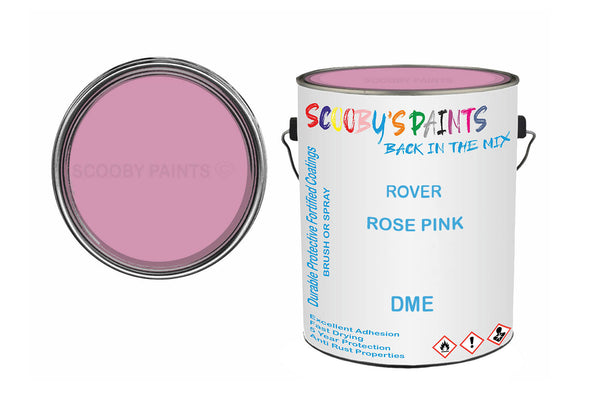 Mixed Paint For Mg Montego, Rose Pink, Code: Dme, Pink