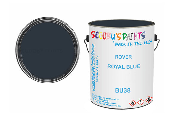 Mixed Paint For Morris 1000 Series/ 18/85 /1800, Royal Blue, Code: Bu38, Blue