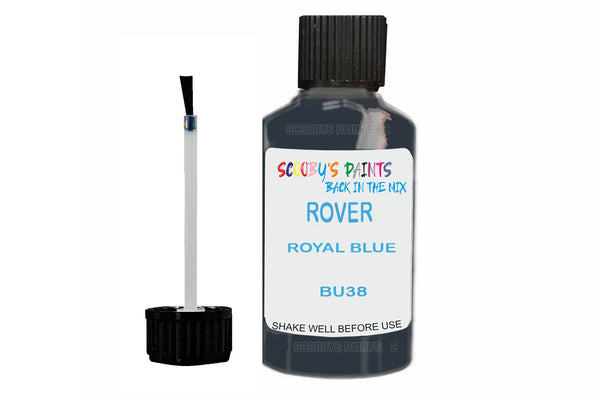 Mixed Paint For Triumph Stag, Royal Blue, Touch Up, Bu38