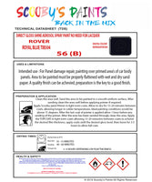 ROYAL BLUE TIB504 Aerosol Spray Paint Code 56 Classic Morris Model Minor Automotive Restorative Paint Vehicle Touch-Up Morris 56 Paint Car Restoration DIY Auto Painting Classic Car Refinishing High-Quality Spray Paint Automotive Finish Vehicle Restoration Supplies Custom Car Paint Auto Body Paint Aerosol Can Automotive Refinishing Paint for Classic Cars