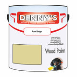 Denny's Wood Paint For Decking Colour- Raw Beige - Anti-Slip Weatherproof Durable