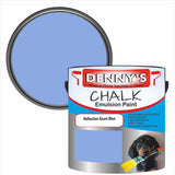 Denny's Chalk Paint For Walls Colour- Reflection Azure Blue - Matte Wipe-Clean Coverage