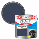 Denny's Chalk Paint For Ceilings Colour- Reflection Serenity Denim Blue - Matte Stain-Hide Ceiling