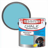 Denny's Chalk Paint For Furniture Colour- Reflection Shoreline Serenity Blue - Matte Scuffproof Refresh