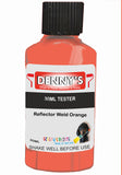 Denny's Floor Paint For Garages Colour- Reflector Weld Orange - Oilproof Tyre-Tough Hardwearing