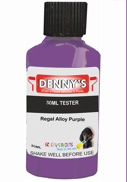 Denny's Chalk Paint For Furniture Colour- Fig Petal Purple - Matte Scuffproof Refresh