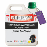 Denny's Stain Paint For Fences Colour- Regal Arc Violet - Weatherproof Uv-Safe Protect
