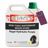 Denny's Stain Paint For Fences Colour- Regal Hydraulic Purple - Weatherproof Uv-Safe Protect