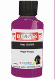 Denny's Floor Paint For Garages Colour- Regal Purple - Oilproof Tyre-Tough Hardwearing