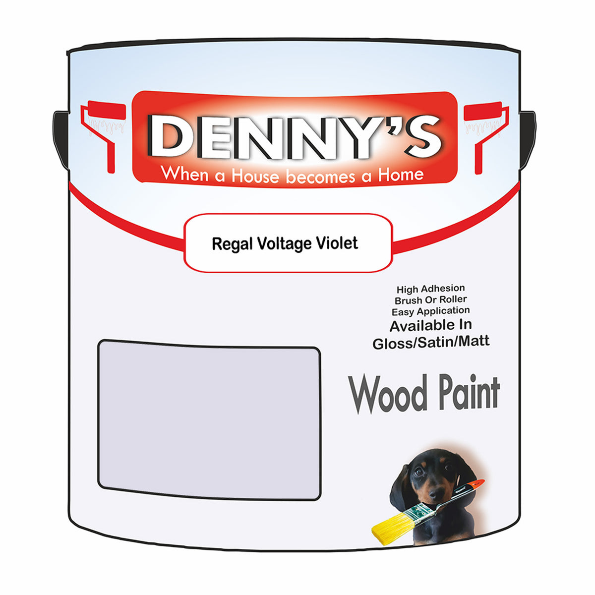 Denny's Metal Paint For Cladding Colour- Regal Voltage Violet - Weathe ...
