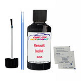 Renault Deep Black Touch Up Paint Code GNA Scratch Repair Kit