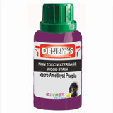 Denny's Stain Paint For Fences Colour- Retro Amethyst Purple - Weatherproof Uv-Safe Protect