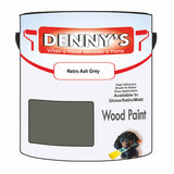 Denny's Wood Paint For Dressers Colour- Retro Ash Grey - Scratchproof Easy-Clean Refresh