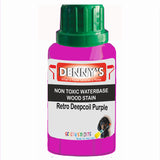 Denny's Stain Paint For Fences Colour- Retro Deepcoil Purple - Weatherproof Uv-Safe Protect