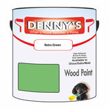 Denny's Wood Paint For Decking Colour- Retro Green - Anti-Slip Weatherproof Durable