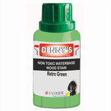 Denny's Stain Paint For Fences Colour- Retro Green - Weatherproof Uv-Safe Protect