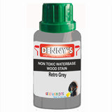 Denny's Stain Paint For Fences Colour- Retro Grey - Weatherproof Uv-Safe Protect