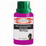Denny's Stain Paint For Sheds Colour- Retro Purple - Weatherproof Uv-Safe Nourish