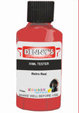 Denny's Floor Paint For Garages Colour- Retro Red - Oilproof Tyre-Tough Hardwearing