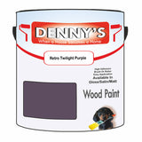 Denny's Wood Paint For Decking Colour- Retro Twilight Purple - Anti-Slip Weatherproof Durable