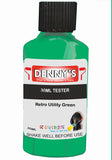 Denny's Floor Paint For Garages Colour- Retro Utility Green - Oilproof Tyre-Tough Hardwearing