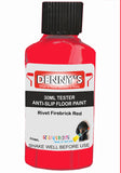 Denny's Floor Paint For Grip Coating Colour- Rivet Firebrick Red - Anti-Slip Hardwearing Safe