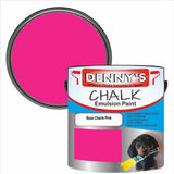Denny's Chalk Paint For Furniture Colour- Rose Charm Pink - Matte Scuffproof Refresh