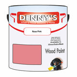 Denny's Wood Paint For Decking Colour- Rose Pink - Anti-Slip Weatherproof Durable